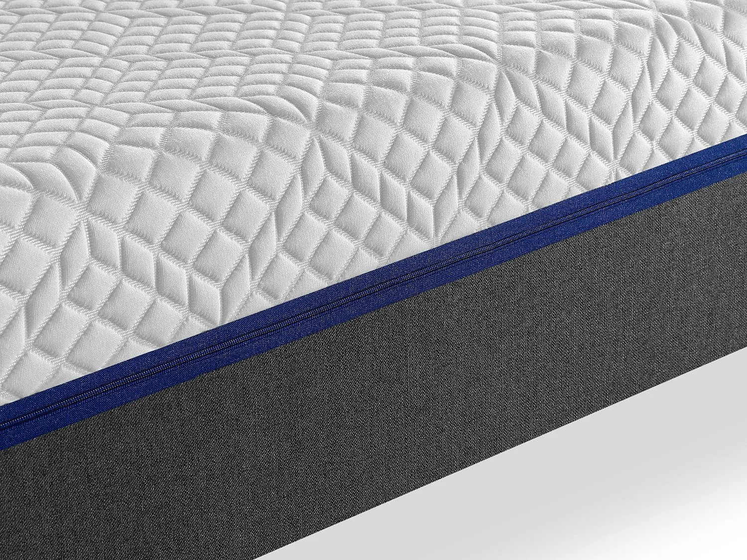 Matelas en mousse SHAULA COSMO 160x200 cm Hauteur 25 cm Déhoussable et lavable