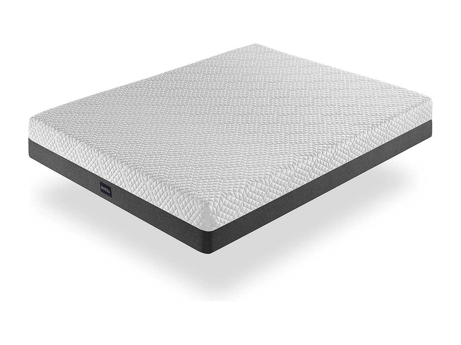 Matelas en mousse SHAULA COSMO 140x180 cm Hauteur 25 cm Déhoussable et lavable