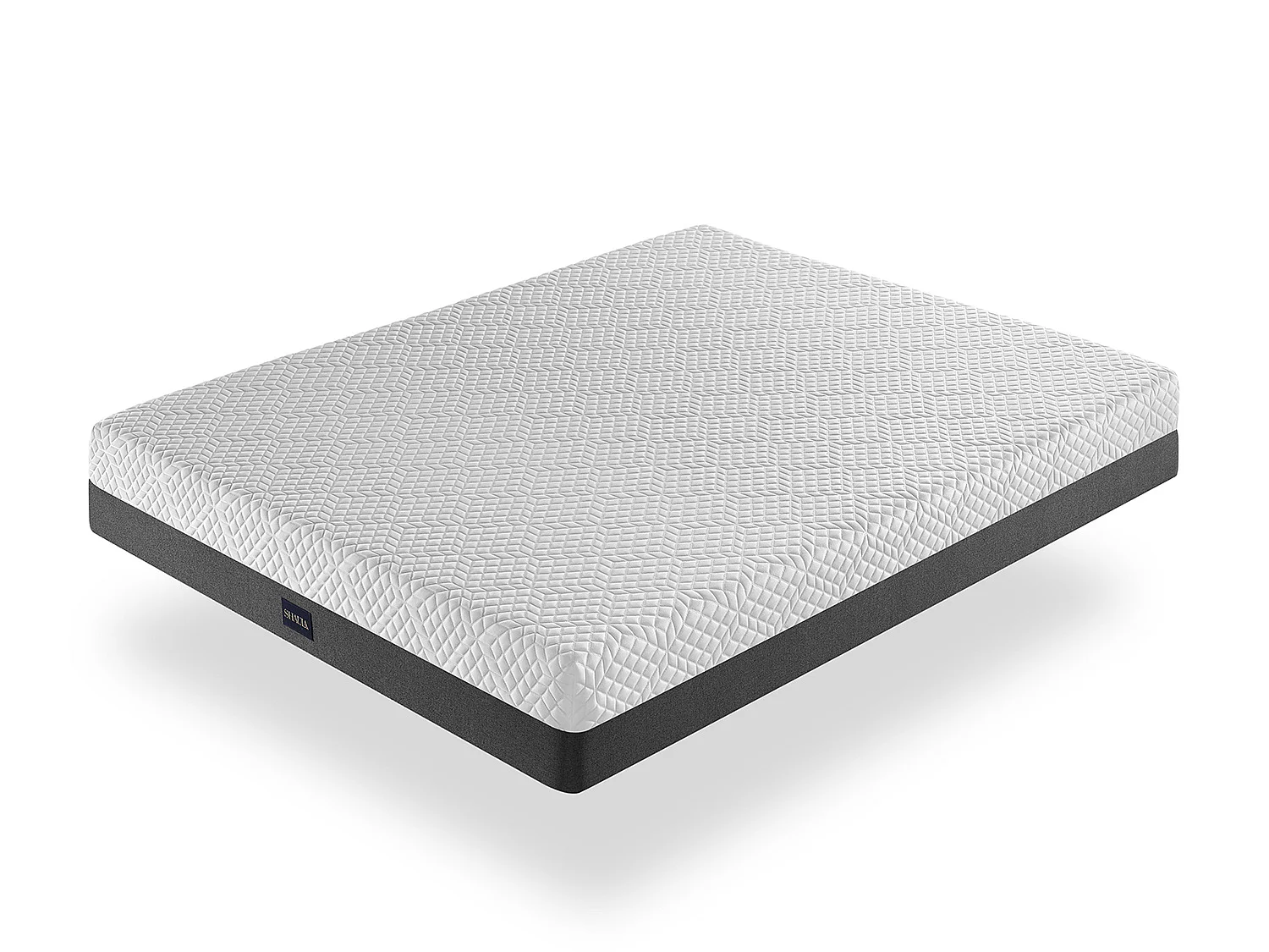 Matelas en mousse SHAULA COSMO 140x180 cm Hauteur 25 cm Déhoussable et lavable