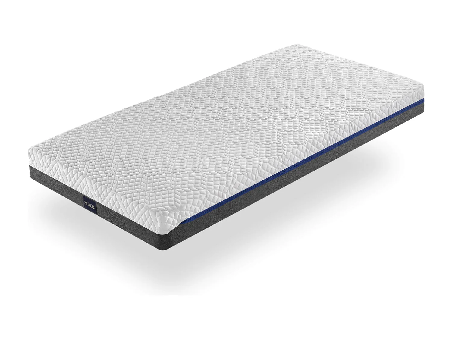 Matelas Juvenil 120X200 PLATON, Epaisseur 20 CM, Dehoussable, Moussee a memoire, ergonomique et respirant. Montessori
