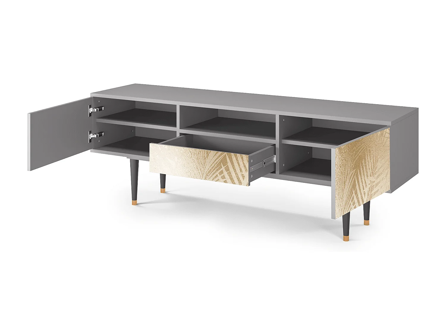 TV-Möbel - 170х59х41 cm - T6 - Plant of the Dessert, Grau