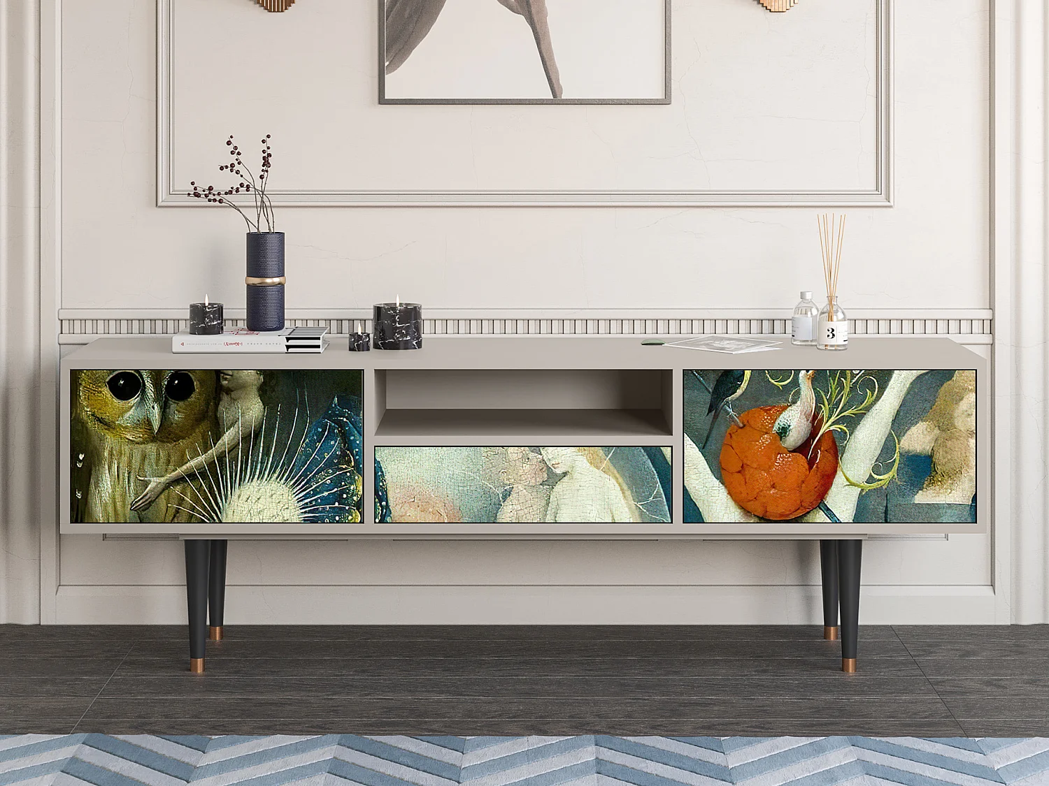 Meuble TV - 170х59х41 cm - T6 - The Garden Of by Bosch, Sable