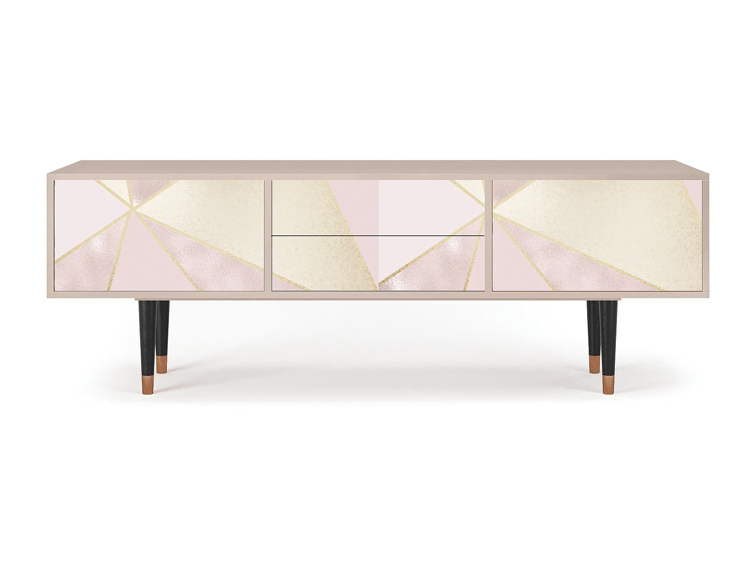 Meuble TV - 170х59х48 cm - T4 - Cosmopolitan Diva, Latte