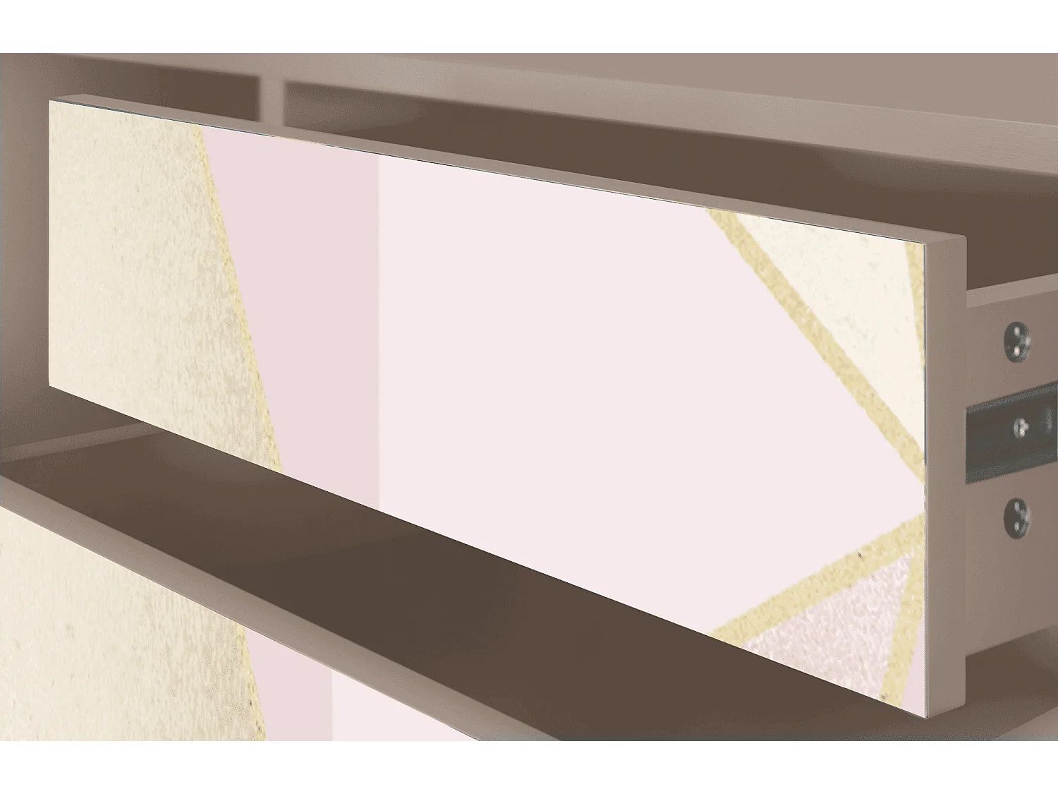 Meuble TV - 170х59х48 cm - T4 - Cosmopolitan Diva, Latte