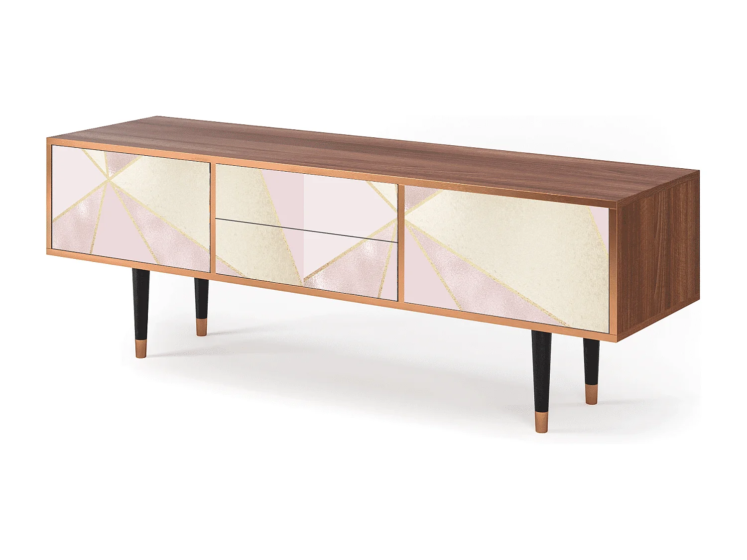 TV-Möbel - 170х59х48 cm - T4 - Cosmopolitan Diva, Walnuss