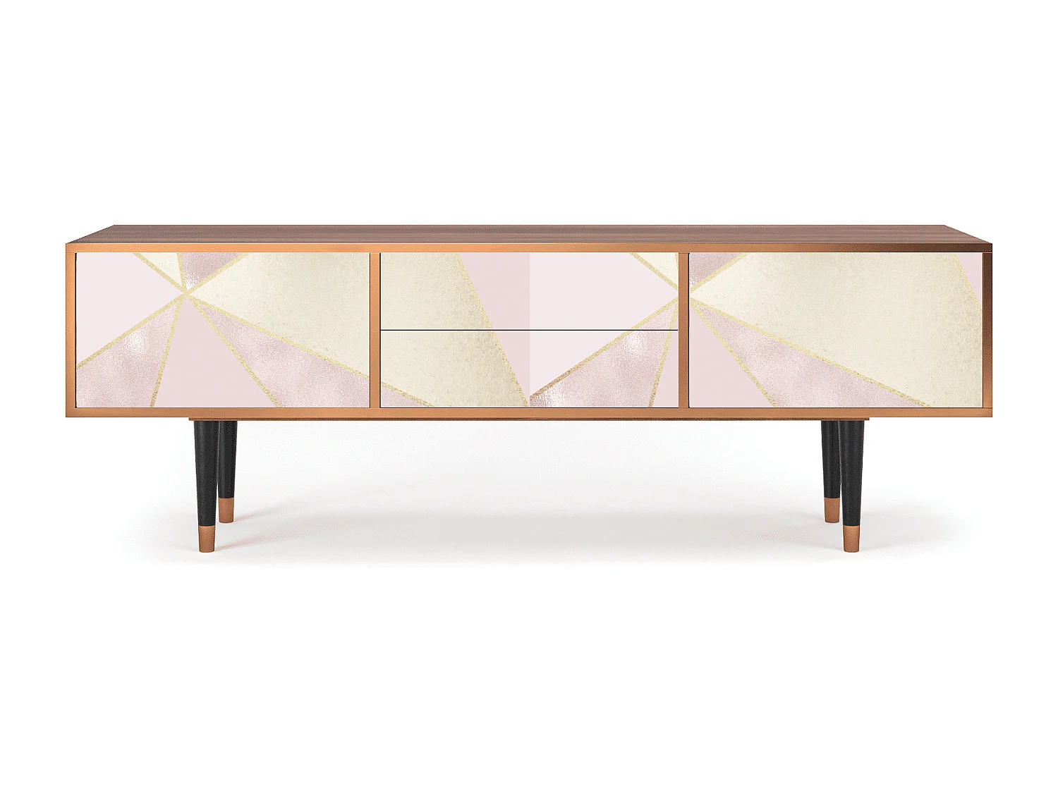 Meuble TV - 170х59х48 cm - T4 - Cosmopolitan Diva, Noyer