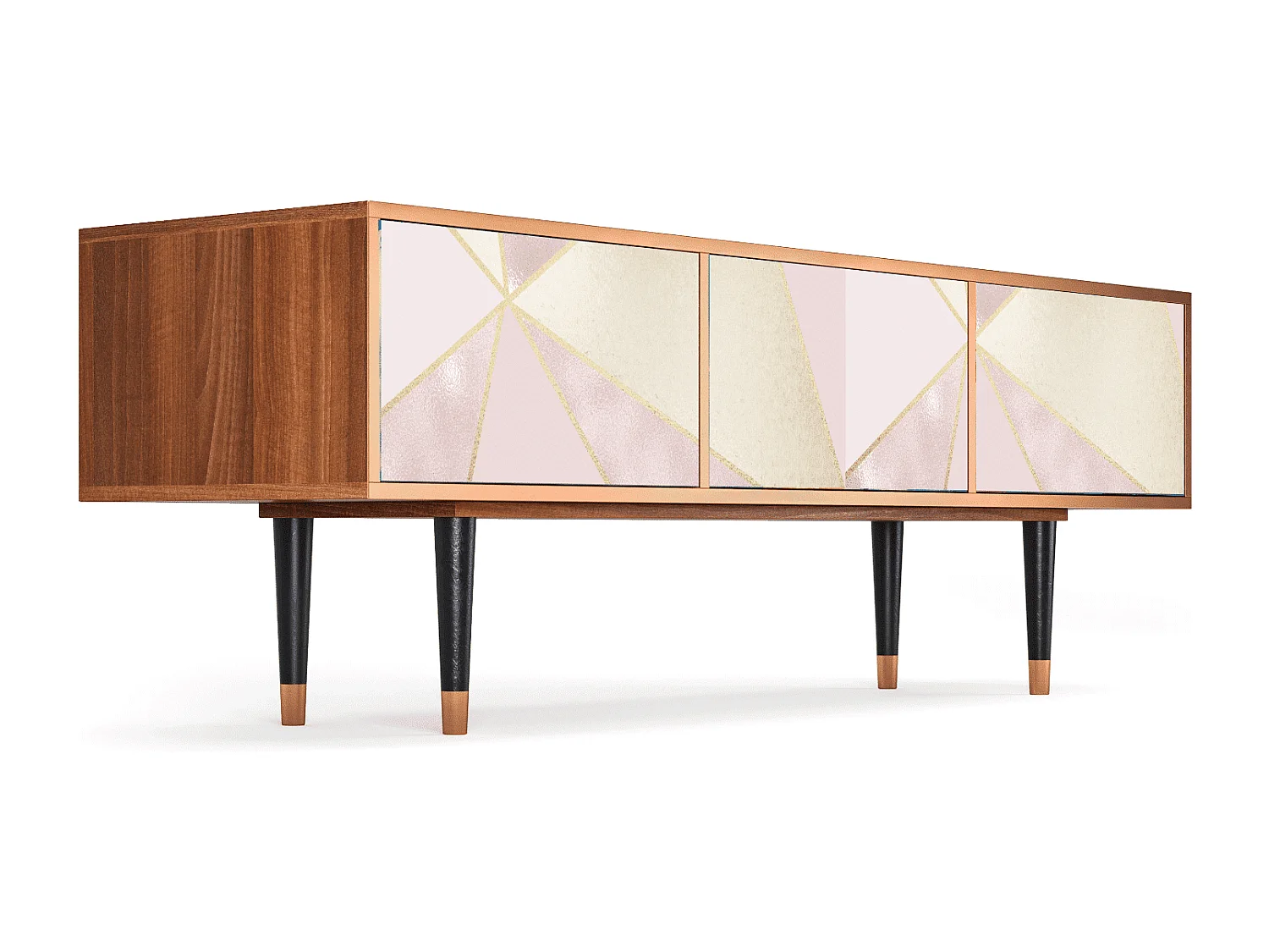 Meuble TV - 170х59х48 cm - T4 - Cosmopolitan Diva, Noyer