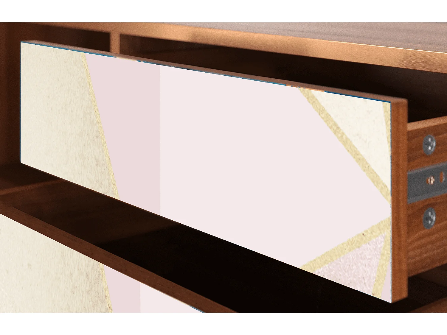 Meuble TV - 170х59х48 cm - T4 - Cosmopolitan Diva, Noyer