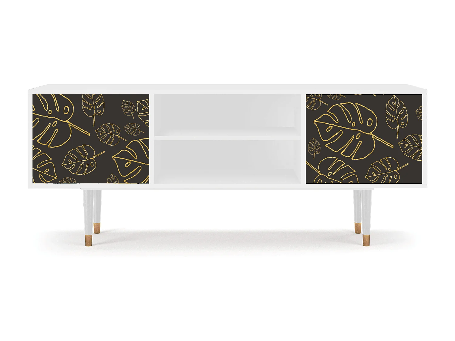 TV-Möbel - 170х69х48 cm - T2 - Fall Of The Leaves, Weiß