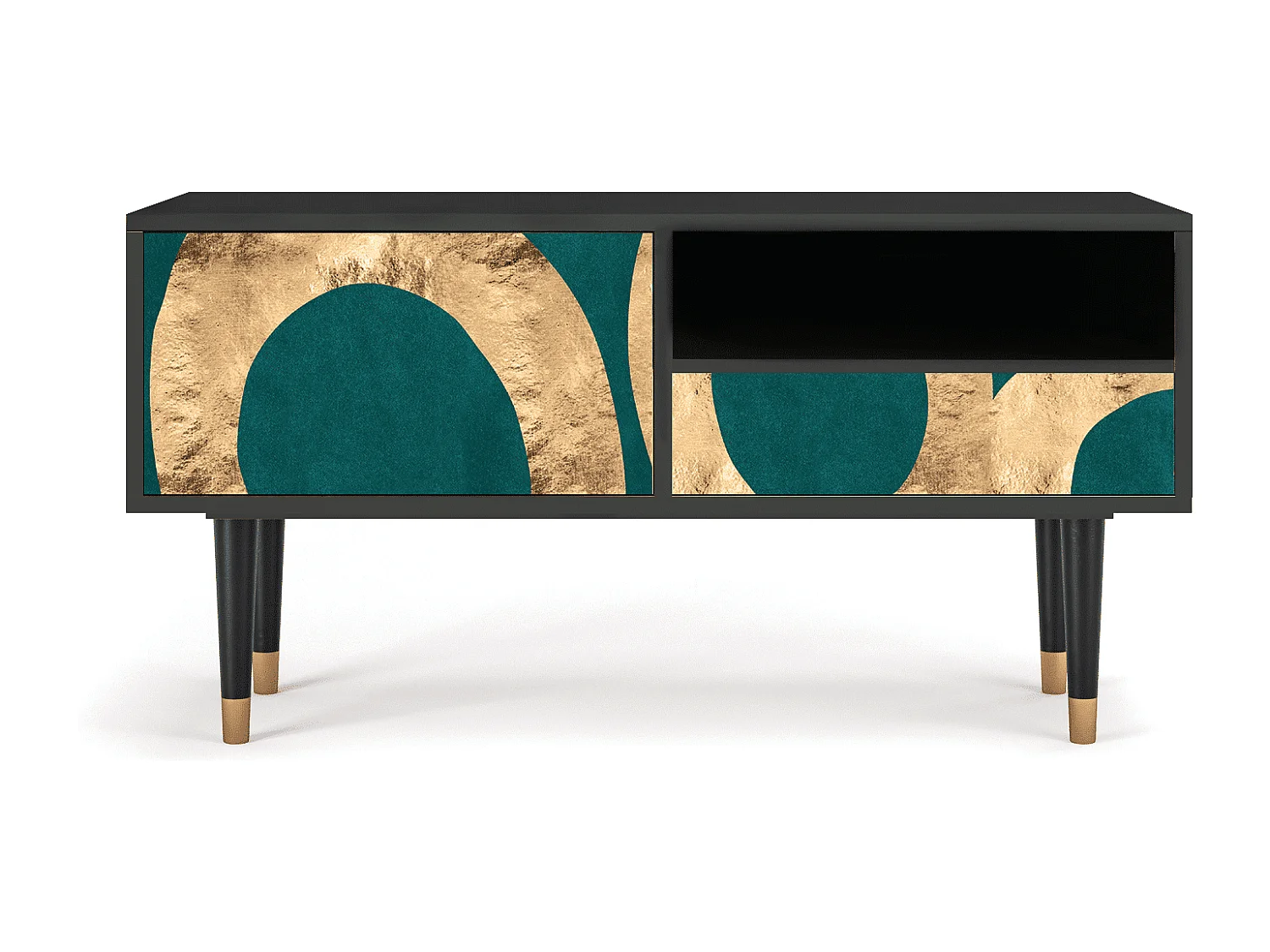 Meuble TV - 115х59х48 cm - T3 - Zircon Sphere, Anthracite