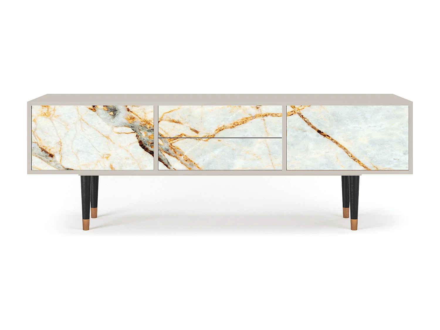 TV-meubel - 170х59х48 cm - T4 - Zandy Marble, Zand