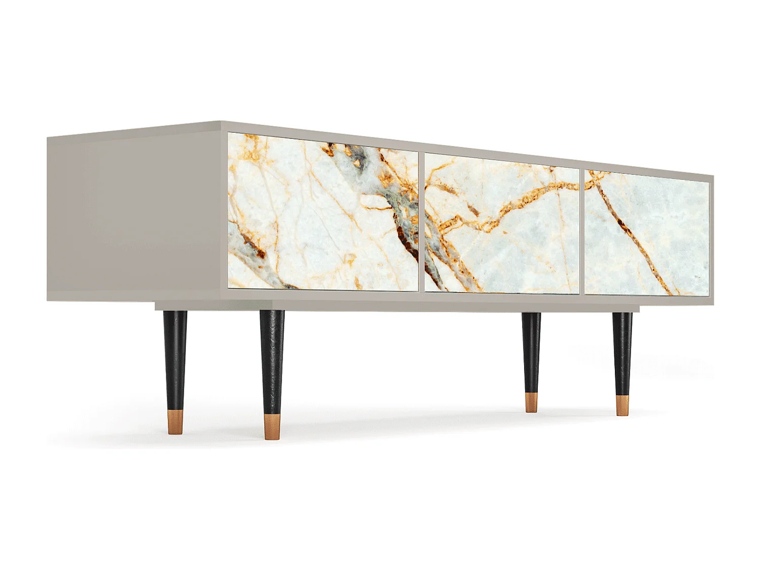 Meuble TV - 170х59х48 cm - T4 - Sabley Marble, Sable