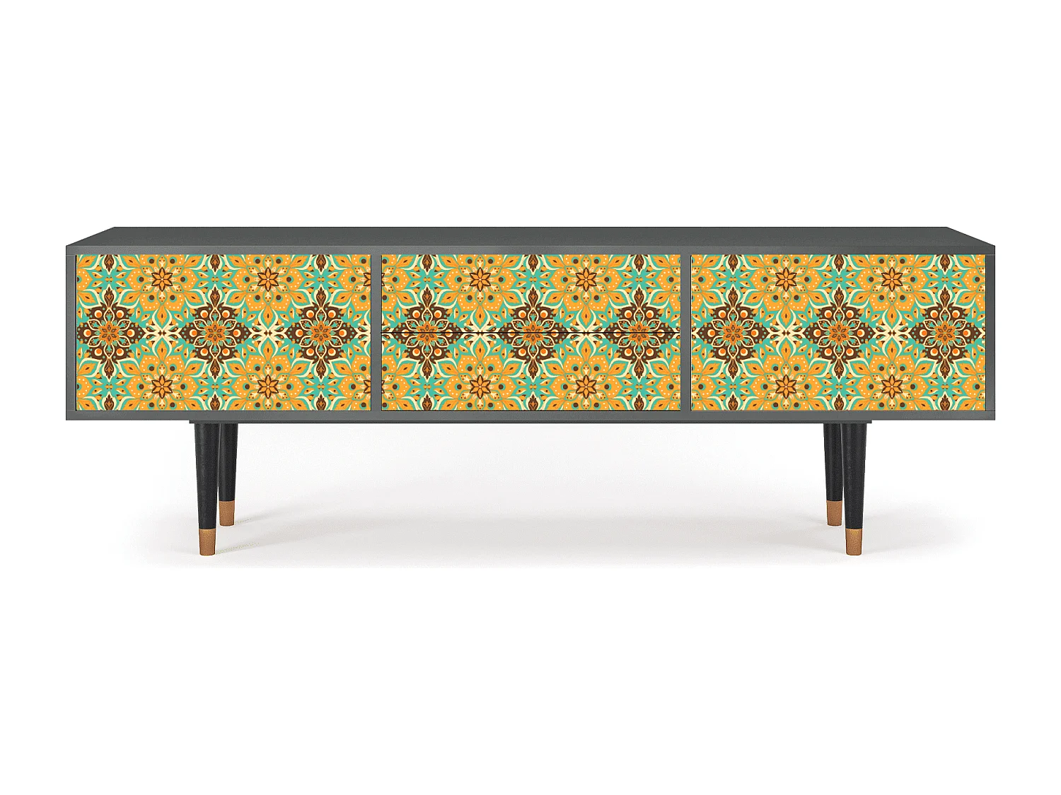 Mobile TV - 170х59х48 cm - T4 - Indian Spices, Antracite