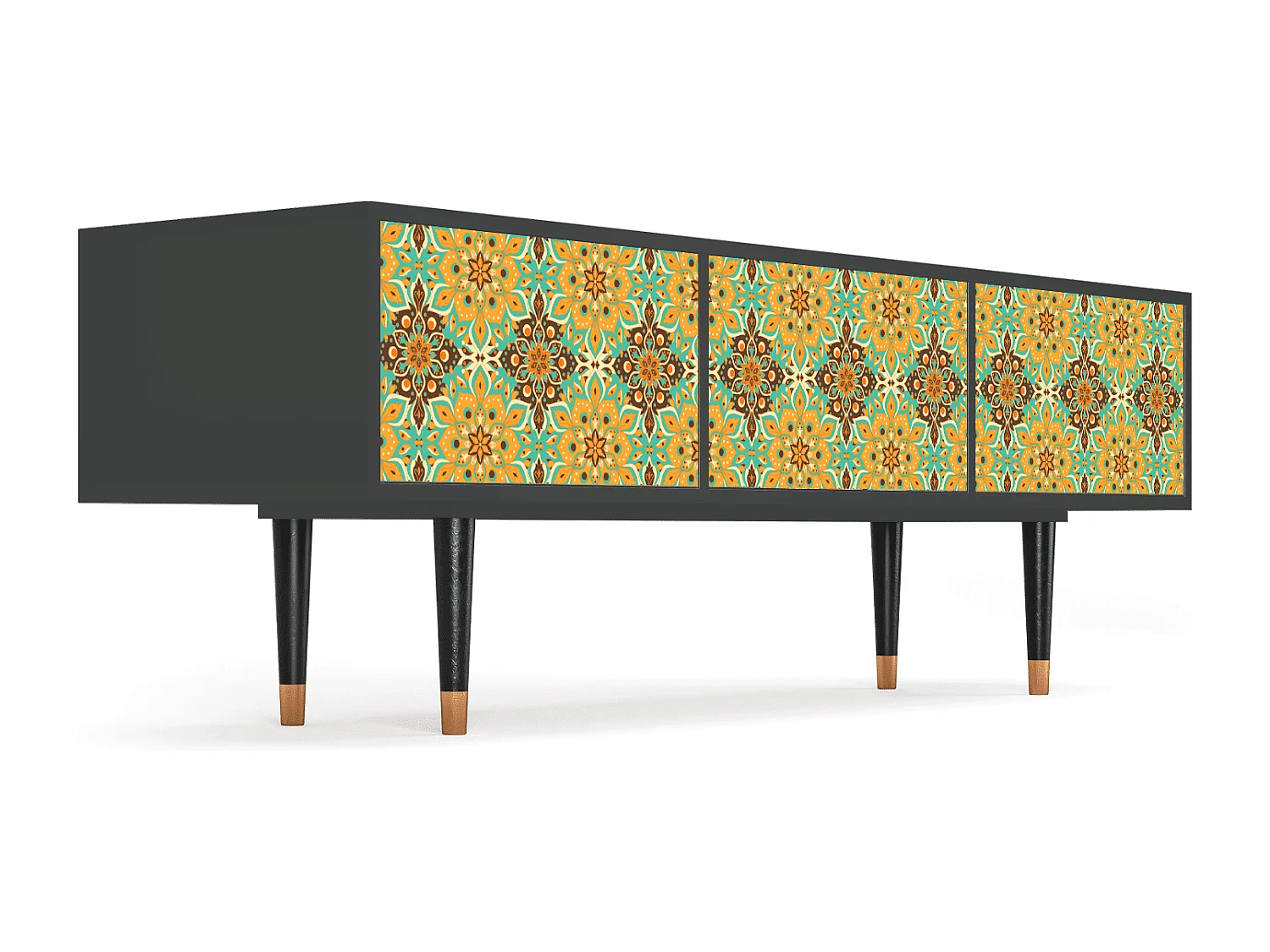 Mobile TV - 170х59х48 cm - T4 - Indian Spices, Antracite