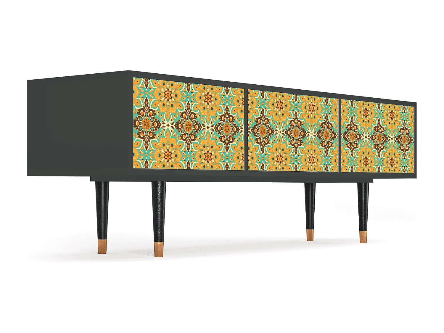 TV-meubel - 170х59х48 cm - T4 - Indian Spices, Antraciet