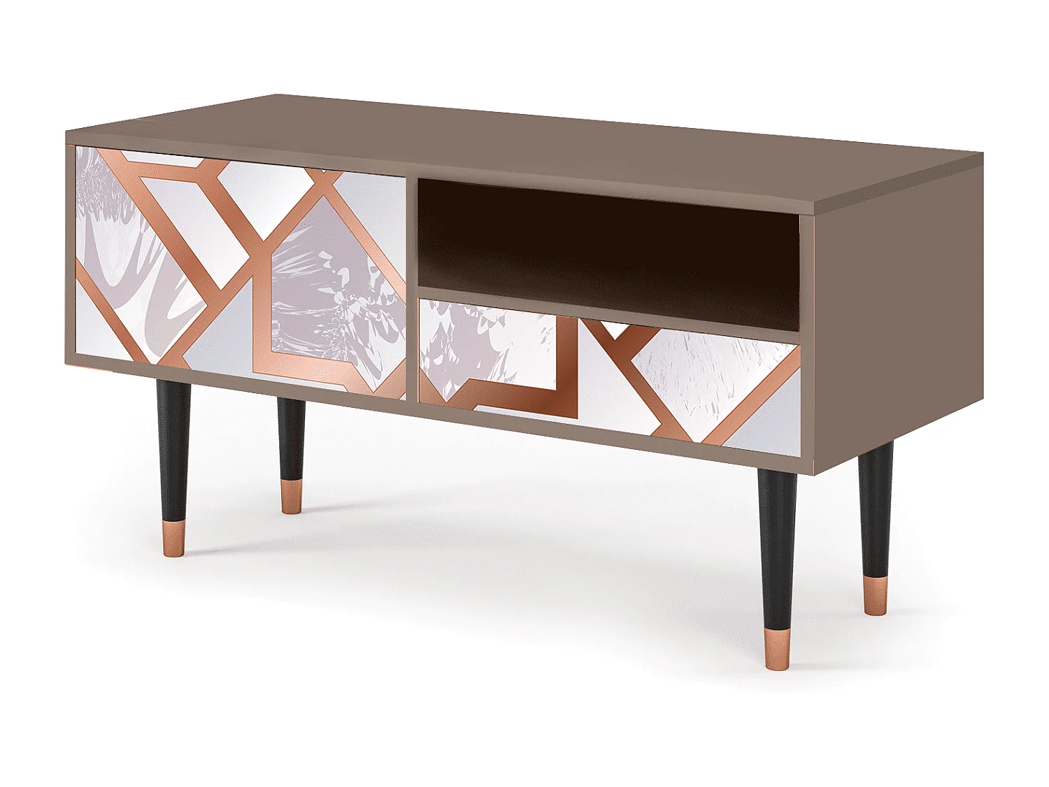 TV-Möbel - 115х59х48 cm - T3 - Pastel Fairytale, Latte