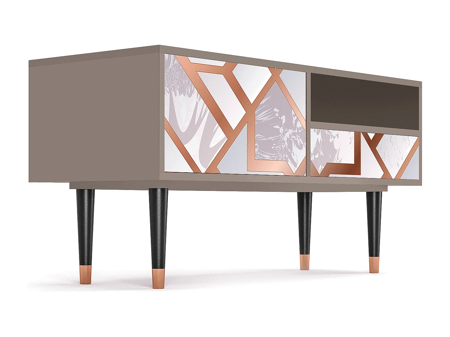 TV-Möbel - 115х59х48 cm - T3 - Pastel Fairytale, Latte