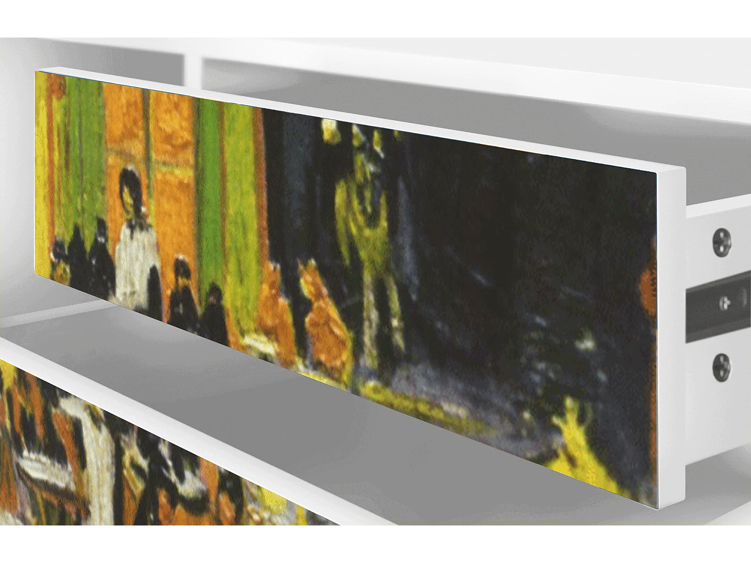 TV-meubel - 170х59х48 cm - T4 - Café Terrace at Night, Wit