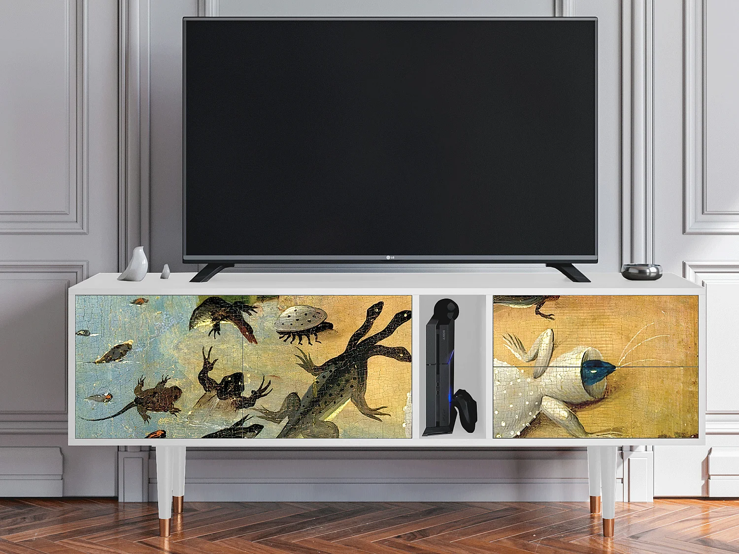 Meuble TV - 170х69х48 cm - T1 - The Garden by Bosch, Blanc