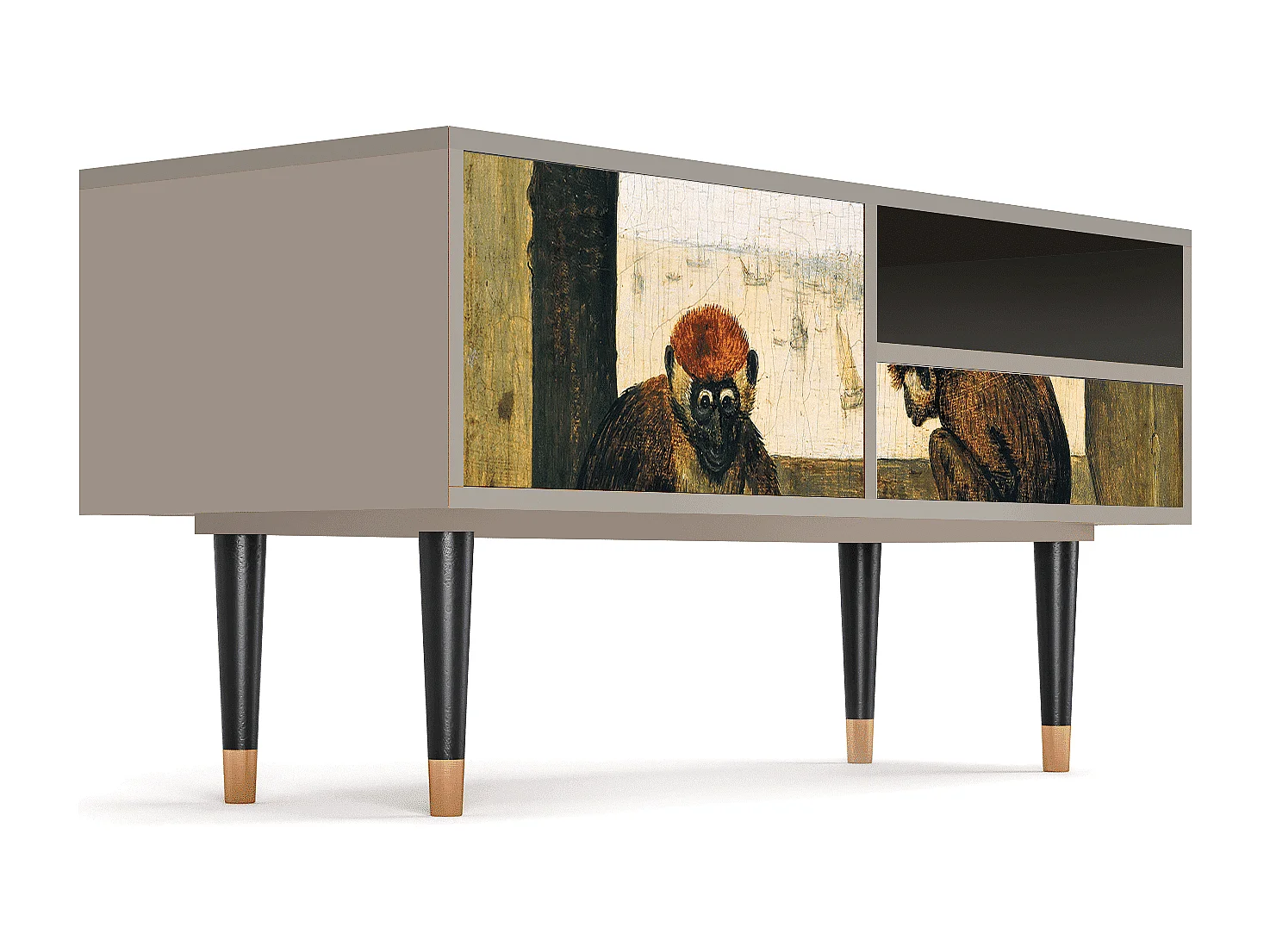 TV-meubel - 115х59х48 cm - T3 - Two Monkeys, Zand