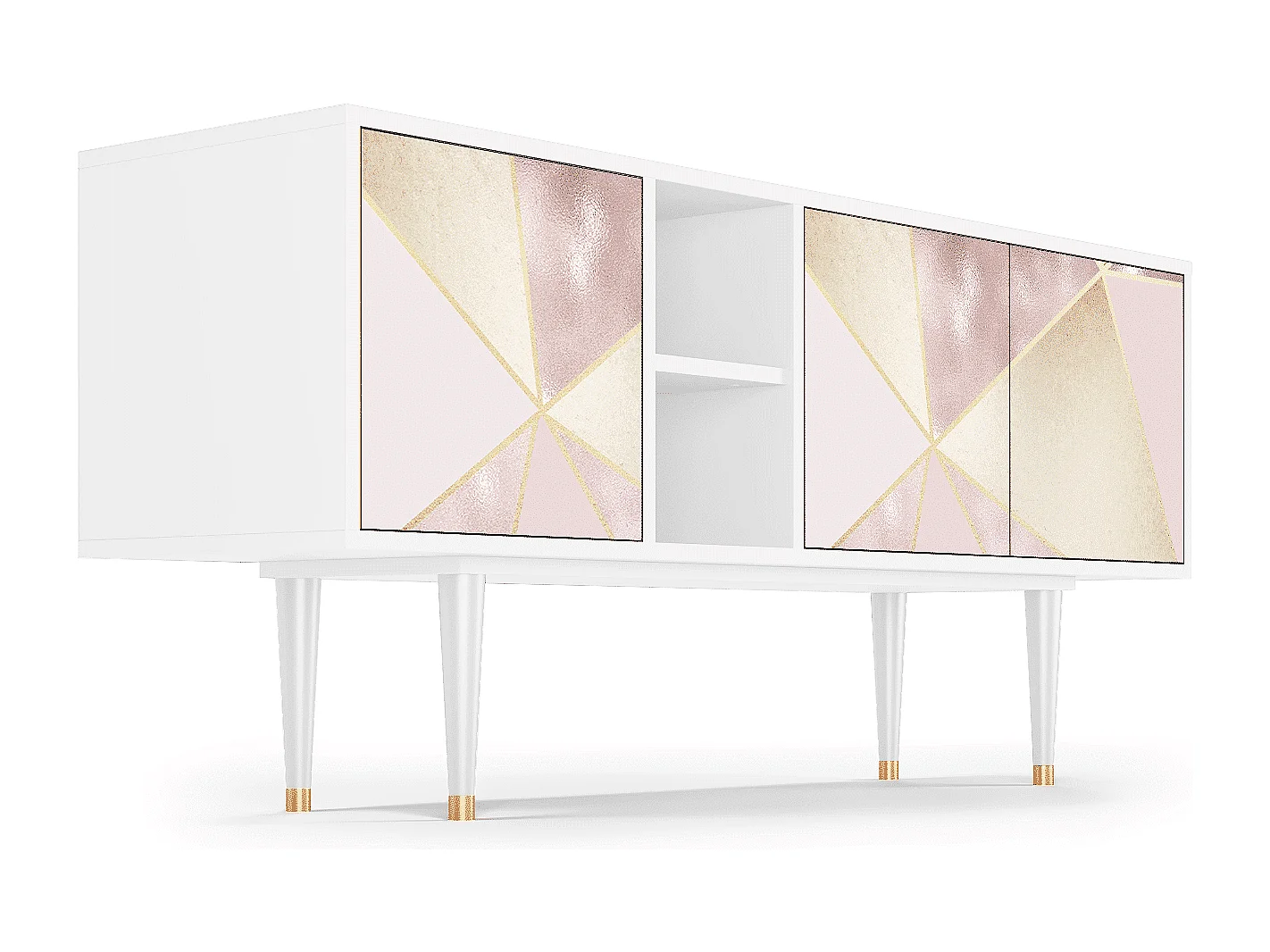 Mobile TV - 150х69х41 cm - T5 - Cosmopolitan Diva, Bianco