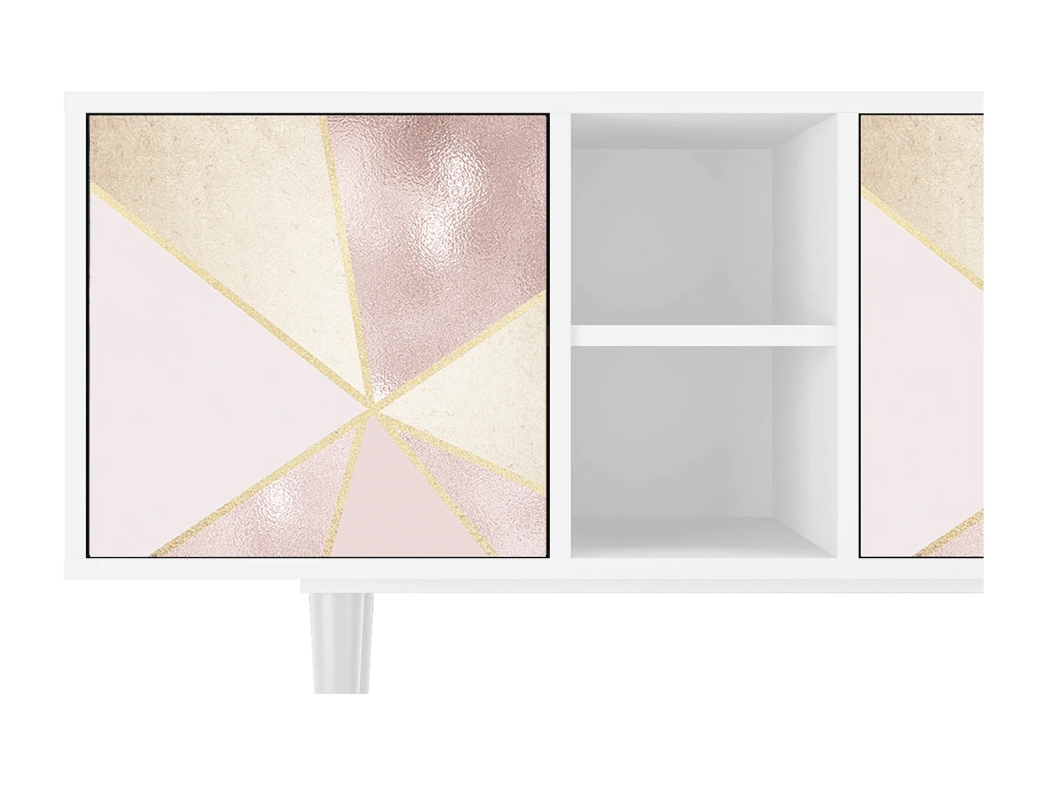 Mobile TV - 150х69х41 cm - T5 - Cosmopolitan Diva, Bianco