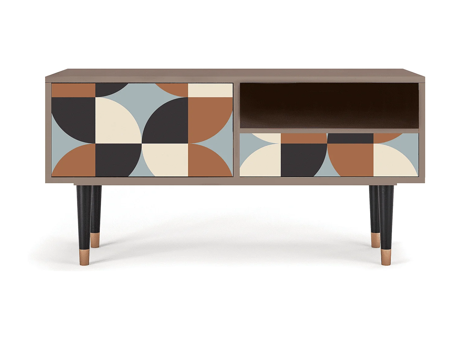 TV-Möbel - 115х59х48 cm - T3 - Brown Sensation, Latte