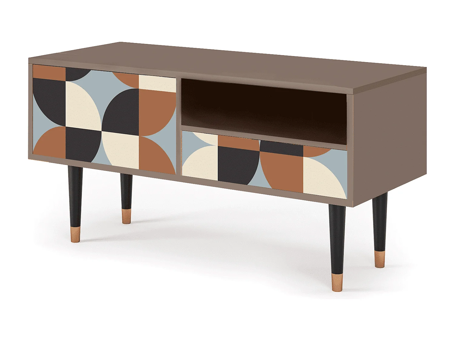 TV-Möbel - 115х59х48 cm - T3 - Brown Sensation, Latte