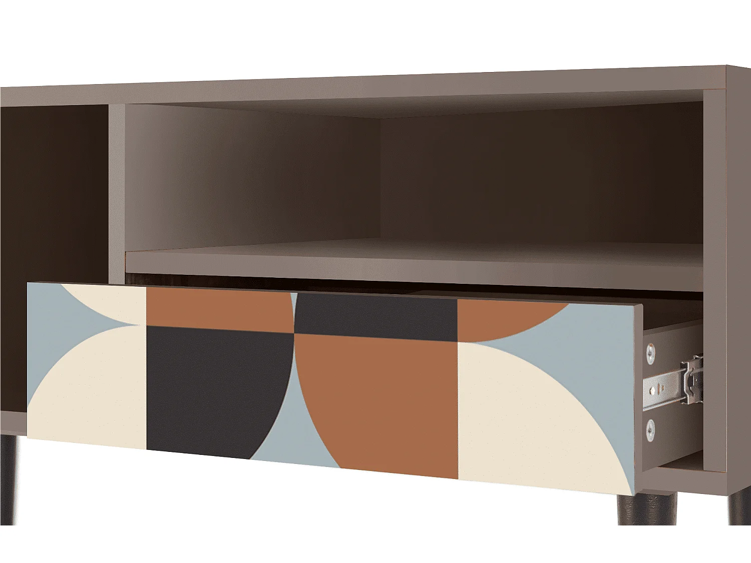 TV-Möbel - 115х59х48 cm - T3 - Brown Sensation, Latte