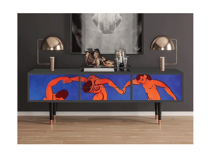 Mueble de TV - 170х59х48 cm - T4 - The Dance by Matisse , Antracite
