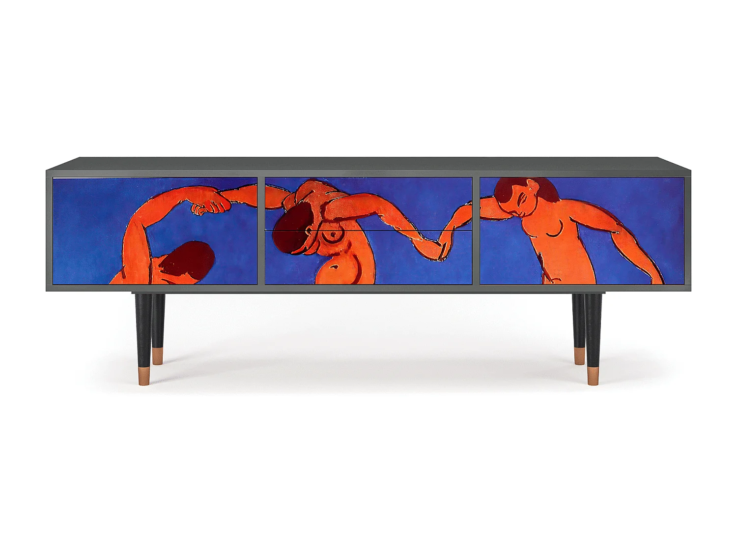 Meuble TV - 170х59х48 cm - T4 - The Dance by Matisse , Anthracite