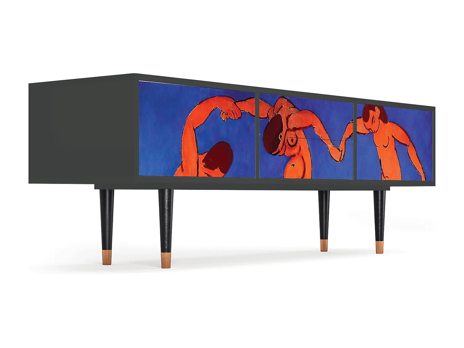 Meuble TV - 170х59х48 cm - T4 - The Dance by Matisse , Anthracite