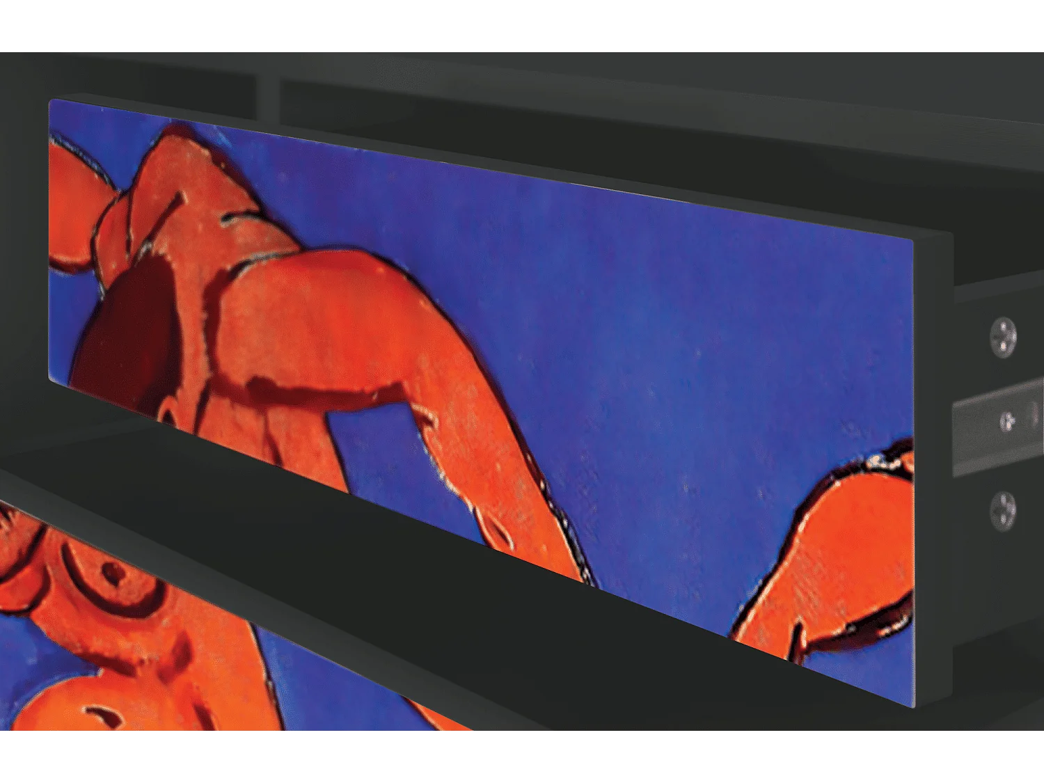 Mobile TV - 170х59х48 cm - T4 - The Dance by Matisse , Antracite