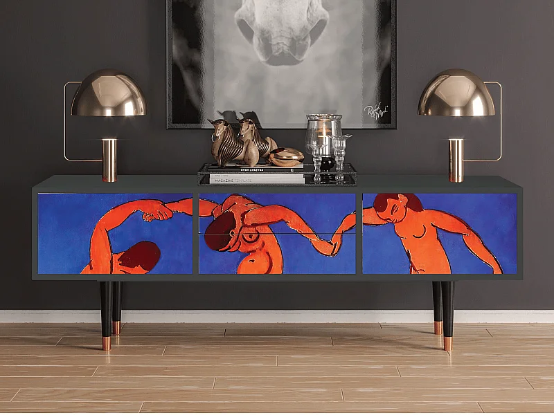 Mueble de TV - 170х59х48 cm - T4 - The Dance by Matisse , Antracite