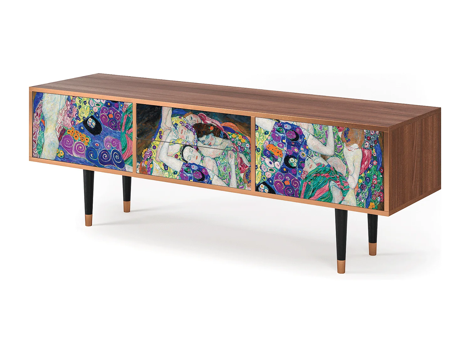 Meuble TV - 170х59х48 cm - T4 - The Maiden by Klimt, Noyer