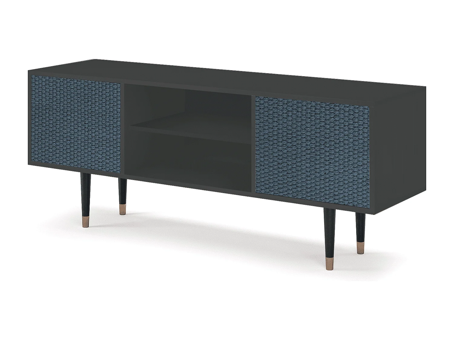 TV-meubel - 170х69х48 cm - T2 - Knitted Pattern, Antraciet