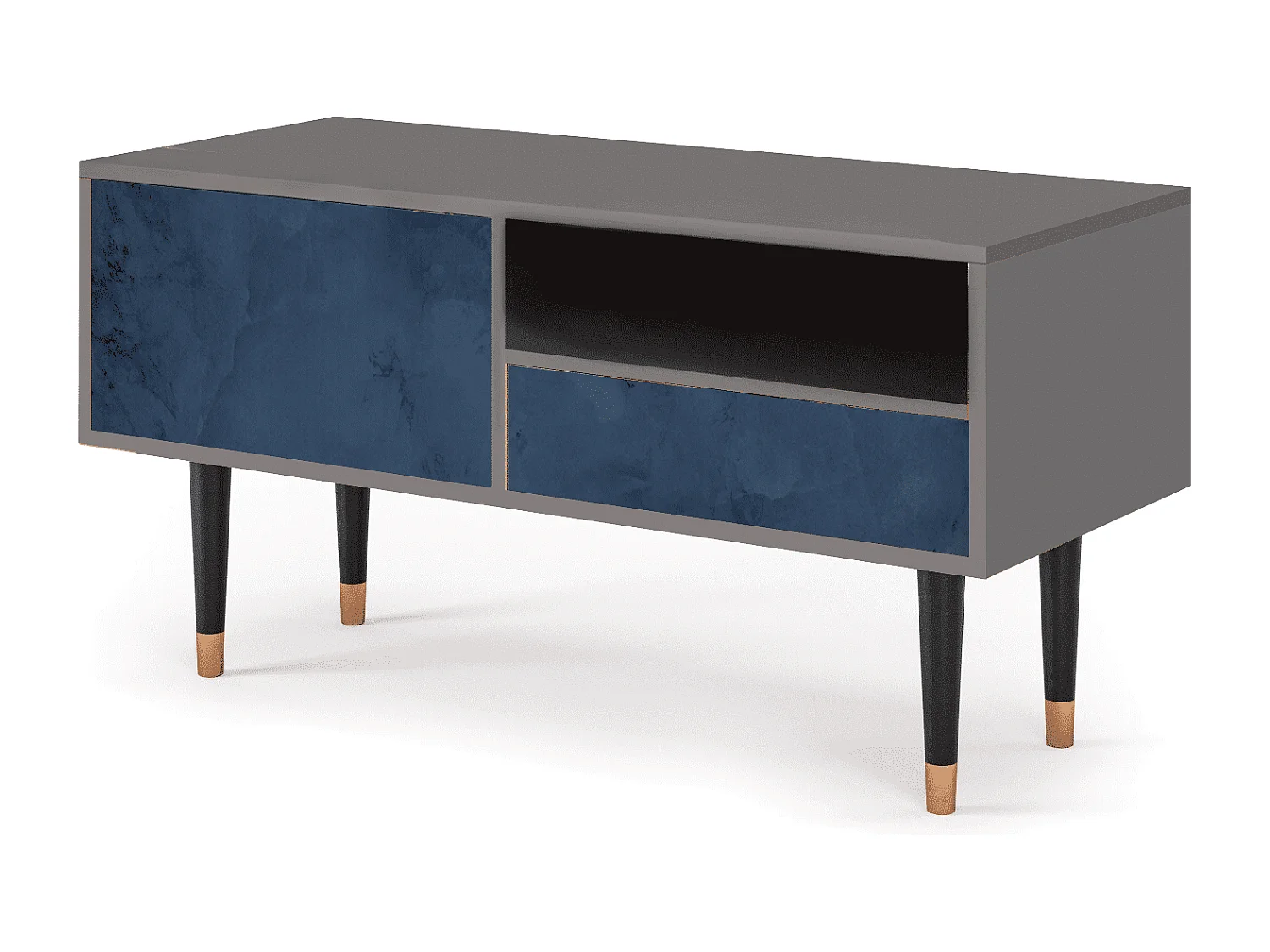 Mobile TV - 115х59х48 cm - T3 - Endless Galaxi, Grigio