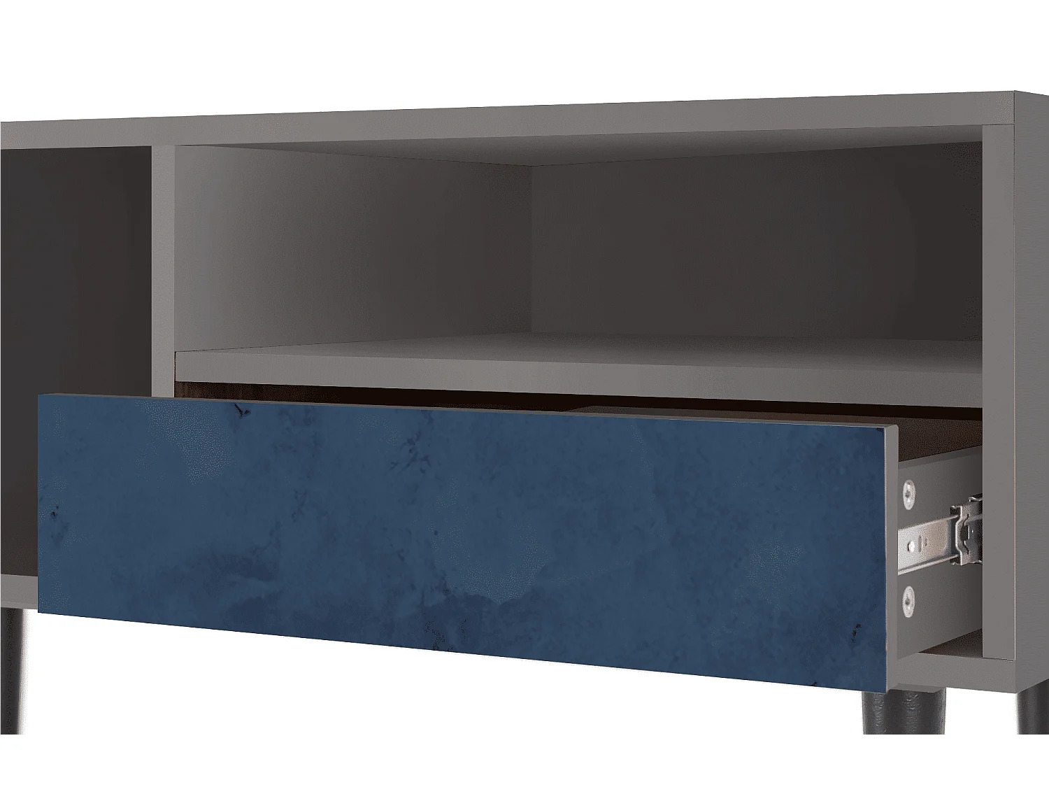 Mobile TV - 115х59х48 cm - T3 - Endless Galaxi, Grigio