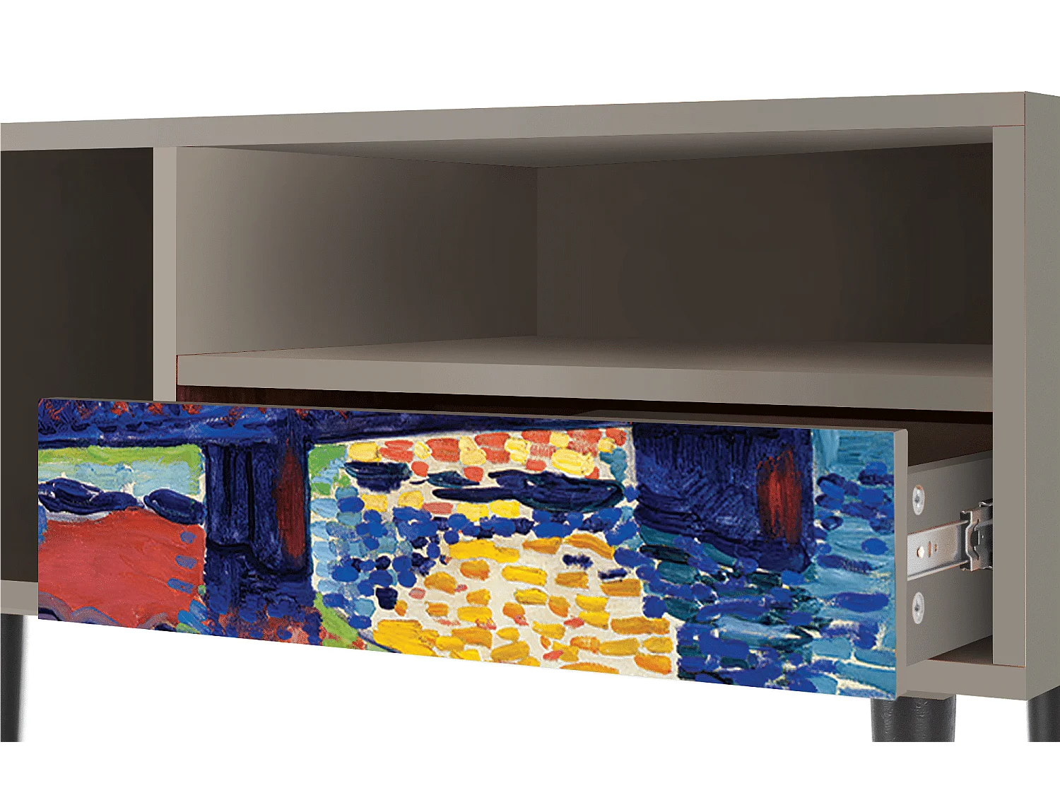 Mobile TV - 115х59х48 cm - T3 - Charing Cross Bridge, Sabbia