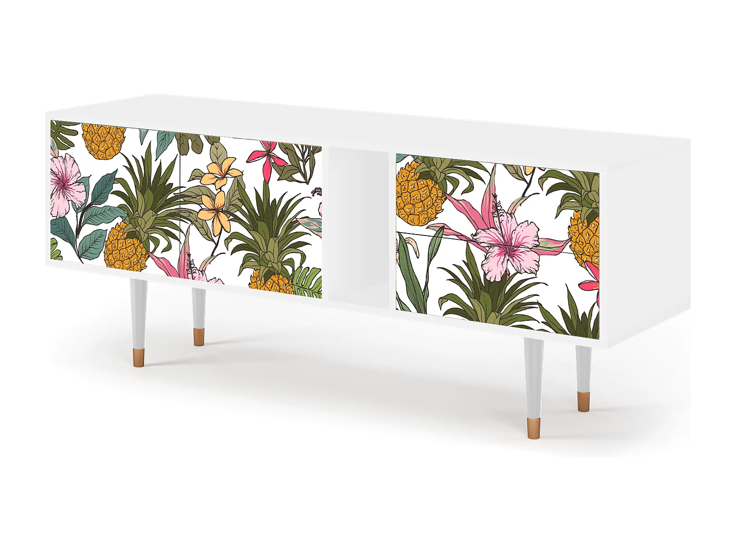 TV-Möbel - 170х69х48 cm - T1 - Estival Fruit, Weiß