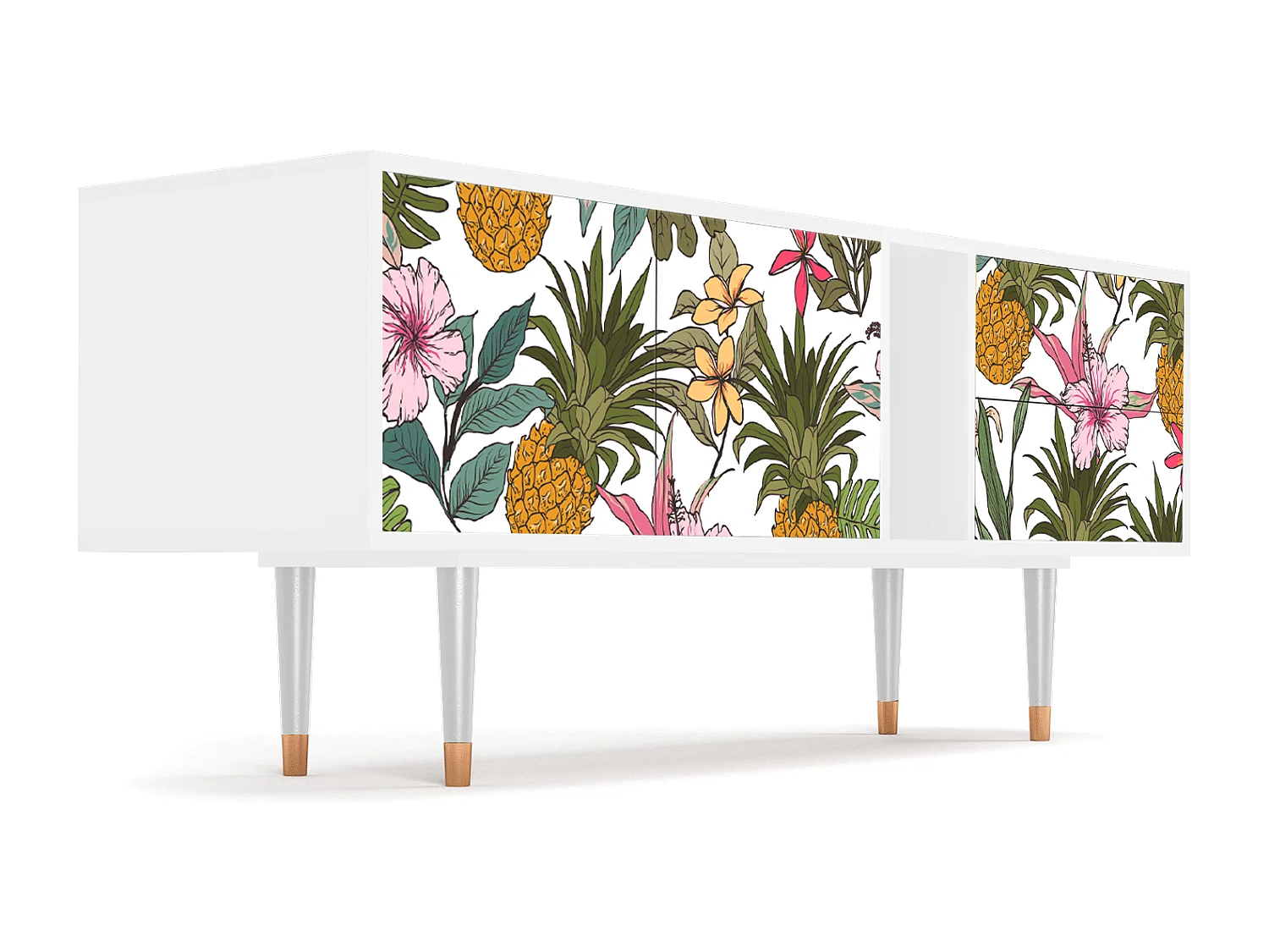 TV-Möbel - 170х69х48 cm - T1 - Estival Fruit, Weiß