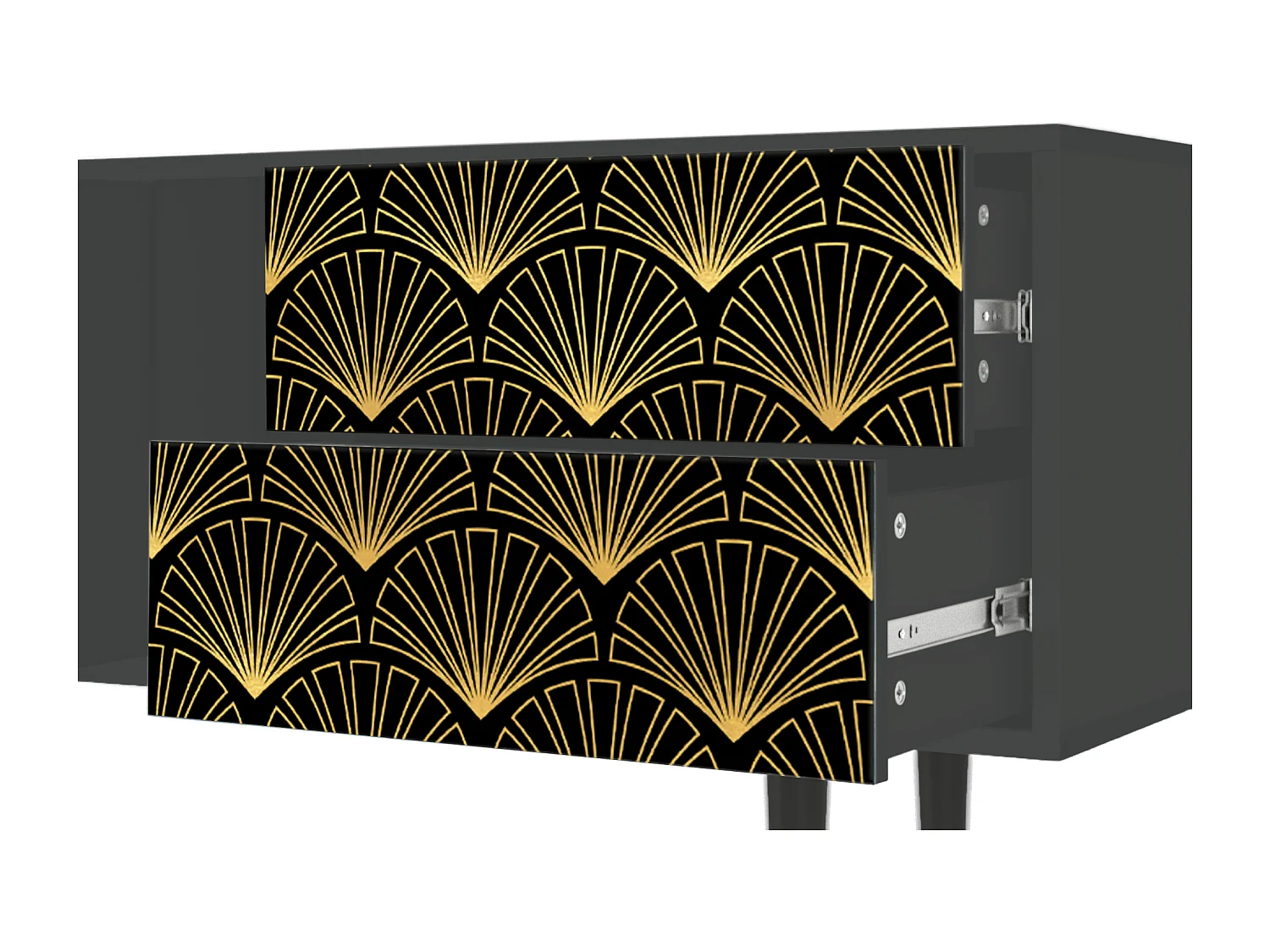 TV-Möbel - 170х69х48 cm - T1 - Bird of Juno, Anthrazit