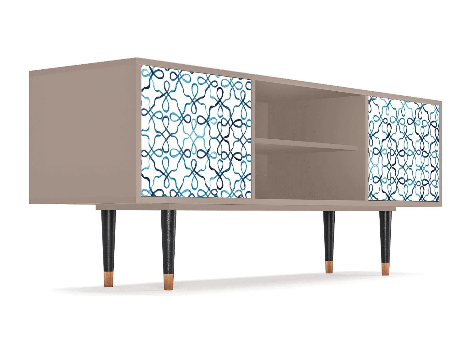 TV-Möbel - 170х69х48 cm - T2 - Marine Strings, Latte