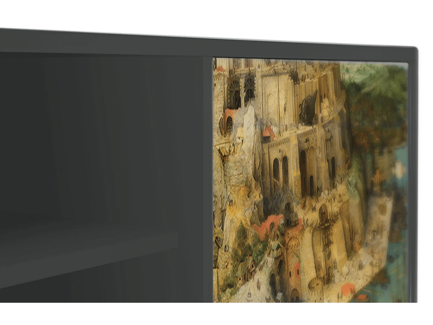 Mueble de TV - 170х69х48 cm - T2 - Elder The Tower, Antracite