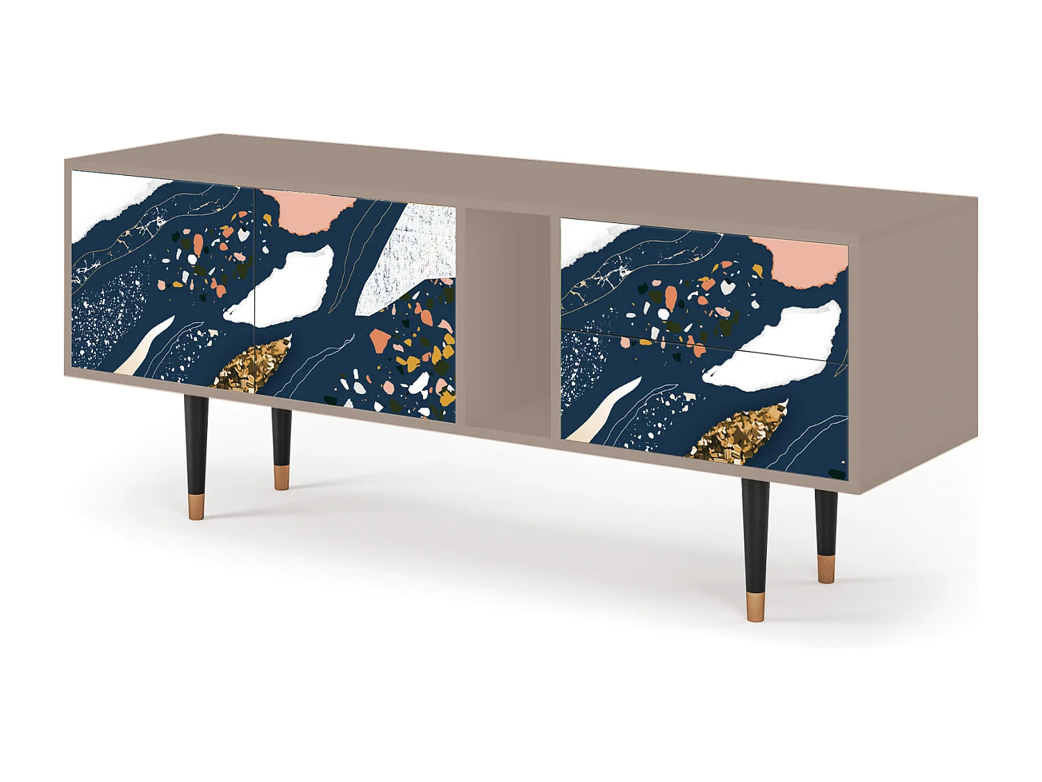 TV-Möbel - 170х69х48 cm - T1 - Nude Iceberg, Latte