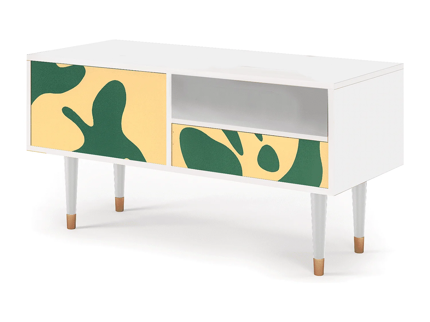 Meuble TV - 115х59х48 cm - T3 - Constellations by Arp, Blanc