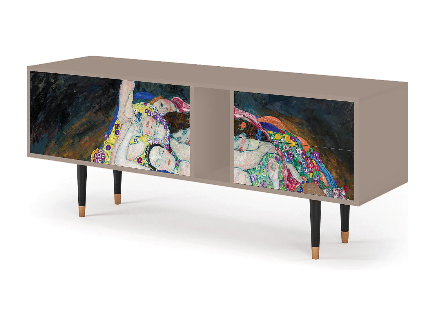 Meuble TV - 170х69х48 cm - T1 - The Maiden by Klimt, Latte