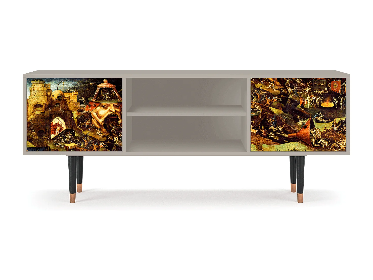 Meuble TV - 170х69х48 cm - T2 - Christ in Limbo, Sable