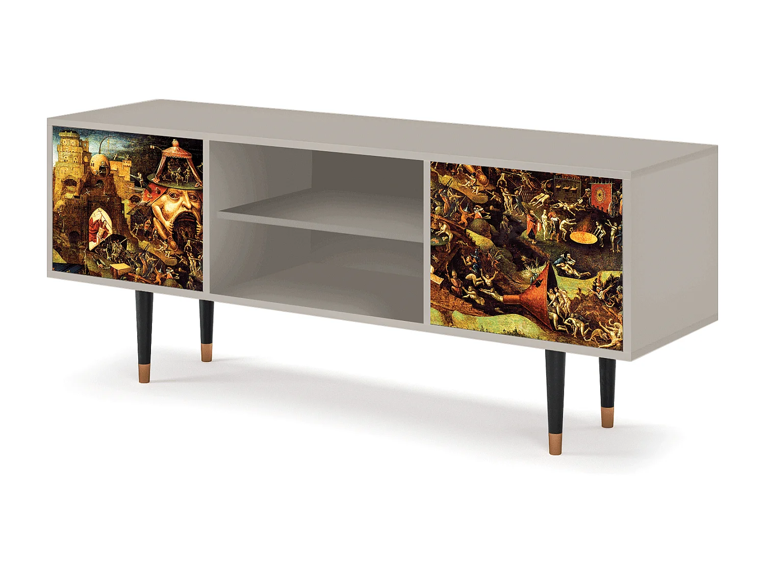 Meuble TV - 170х69х48 cm - T2 - Christ in Limbo, Sable