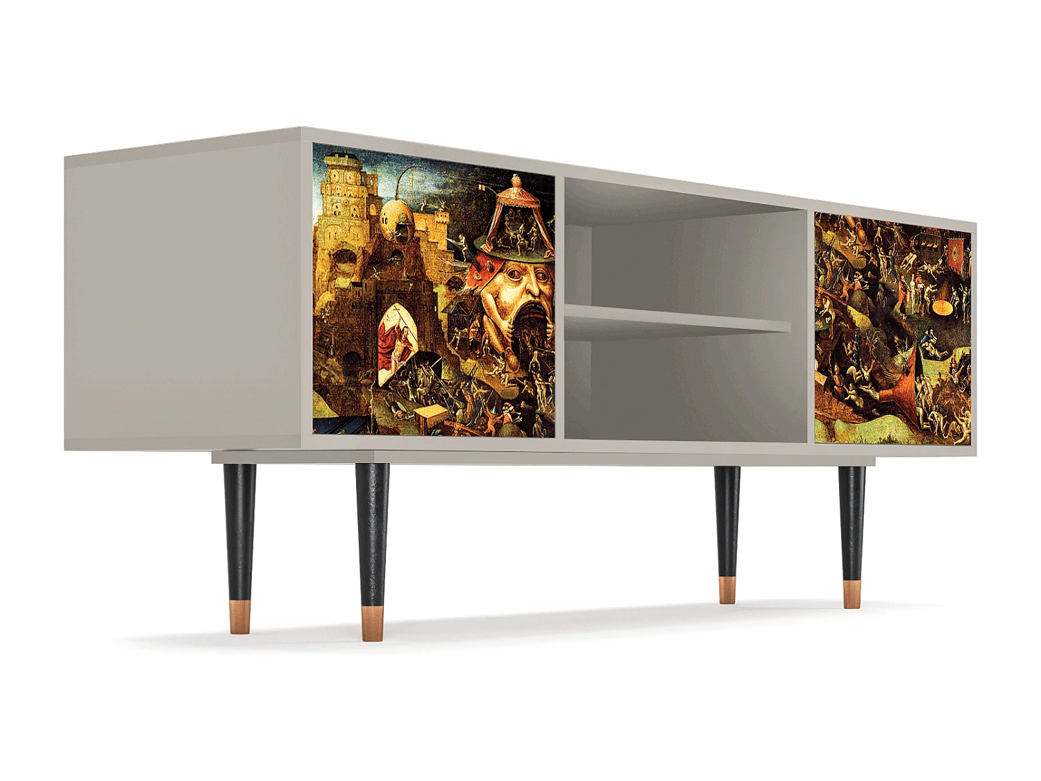 Meuble TV - 170х69х48 cm - T2 - Christ in Limbo, Sable